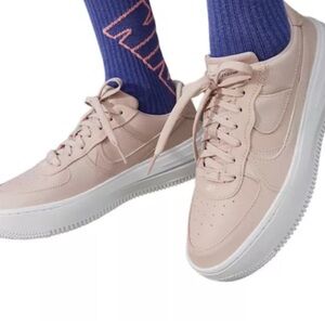 Nike Air Force One Platform Pink/Oxford Rose